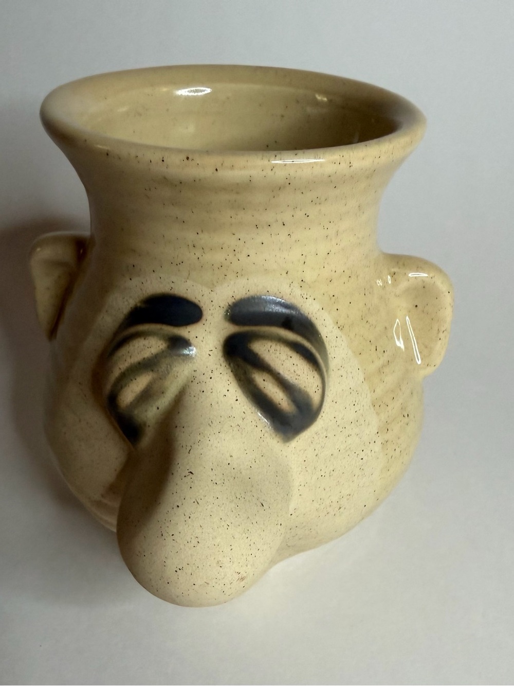 Peter Petrie Designs Egg Separator It's Snot a Mug Pottery Whimsical Kitchen